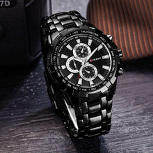 Load image into Gallery viewer, CURREN Fashion Business Men Watch Analog Sport Clock Stainless Steel Waterproof Wrist Watch For Men Male Clock relogio masculino