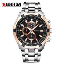 Load image into Gallery viewer, CURREN Fashion Business Men Watch Analog Sport Clock Stainless Steel Waterproof Wrist Watch For Men Male Clock relogio masculino