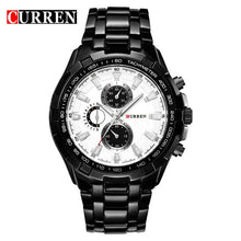 Load image into Gallery viewer, CURREN Fashion Business Men Watch Analog Sport Clock Stainless Steel Waterproof Wrist Watch For Men Male Clock relogio masculino