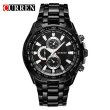 Load image into Gallery viewer, CURREN Fashion Business Men Watch Analog Sport Clock Stainless Steel Waterproof Wrist Watch For Men Male Clock relogio masculino