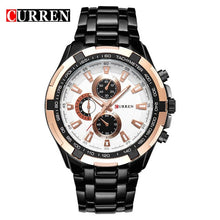 Load image into Gallery viewer, CURREN Fashion Business Men Watch Analog Sport Clock Stainless Steel Waterproof Wrist Watch For Men Male Clock relogio masculino