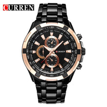 Load image into Gallery viewer, CURREN Fashion Business Men Watch Analog Sport Clock Stainless Steel Waterproof Wrist Watch For Men Male Clock relogio masculino