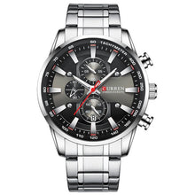 Load image into Gallery viewer, New Watches for Men Top Luxury Brand CURREN Quartz Men’s Watch Sport Waterproof Wrist Watches Chronograph Date Relogio Masculino
