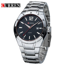 Load image into Gallery viewer, 2019 CURREN  Men Watches Top Brand Luxury Stainless Steel Strap Wrist Watches For Sports Watch Waterproof Relogio Masculino xfcs