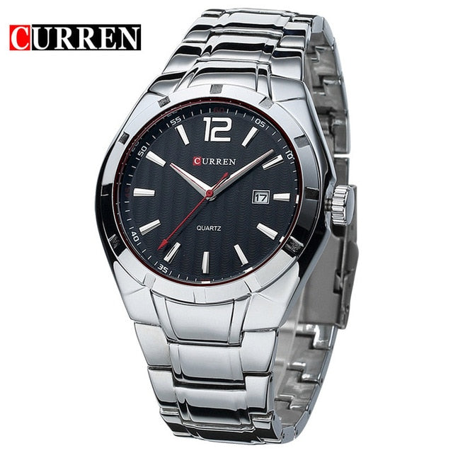 2019 CURREN Men Watches Top Brand Luxury Stainless Steel Strap