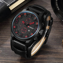 Load image into Gallery viewer, CURREN 8225 Mens Watches Waterproof Top Brand Luxury Calendar Fashion Male Clock Leather Sport Military Men Wristwatch Dropship