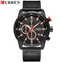 Load image into Gallery viewer, CURREN 8291 Luxury Brand Men Analog Digital Leather Sports Watches Men's Army Military Watch Man Quartz Clock Relogio Masculino