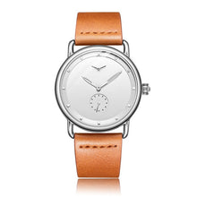 Load image into Gallery viewer, 2019 ONOLA top brand leather men watches clock fashion sport simple casual waterproof Wrist watch men relogio masculino