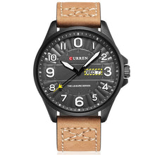 Load image into Gallery viewer, Men Watches CURREN Sport Watches for Men Casual Quartz Date Wristwatches Military Relogio Masculino Clock Men Montre Homme