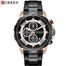 Load image into Gallery viewer, CURREN 8323 Chronograph Sport Watches for Men Business Casual Wristwatch with Calendar Quartz Men's Watch Male Clock Relojes